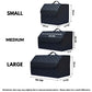 Large Capacity Multipurpose Tools Storage Bag, Car Trunk Organizer Box,Foldable Leather for Emergency
