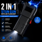 2 in 1 Stun Gun with LED Flashlight Personal Protection Device 180000W
