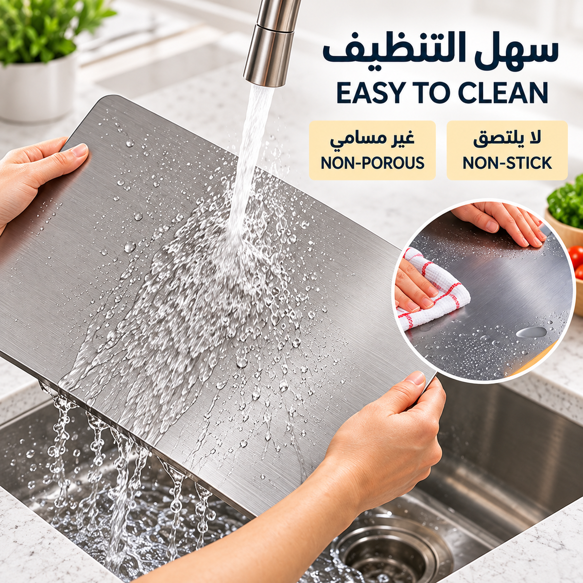 Stainless Steel Cutting Board