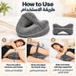 Memory Foam Knee Pillow With Strap – Ergonomic Leg Support for Side Sleepers