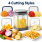 3 in 1  Manual Vegetable Chopper & Potato Cutter