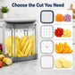 3 in 1  Manual Vegetable Chopper & Potato Cutter