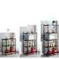 Tier Storage Shelves Foldable Storage Shelf Rack Storage Shelving On Wheels For Kitchen