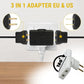 Rotating Flat Wall Socket