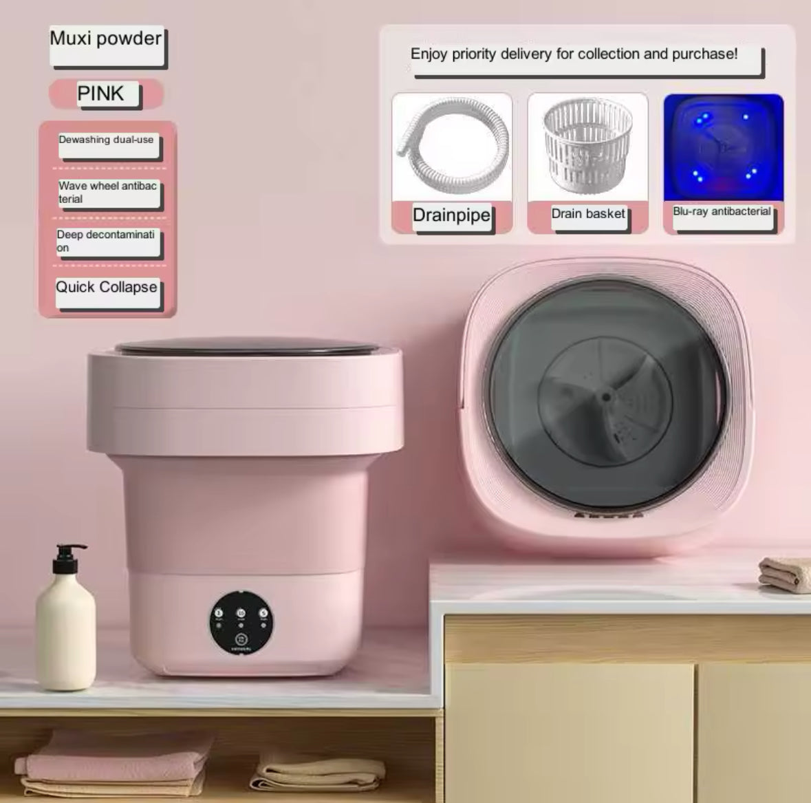 Folding Washing Machine