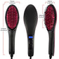 Hair Straightener Brush Ceramic