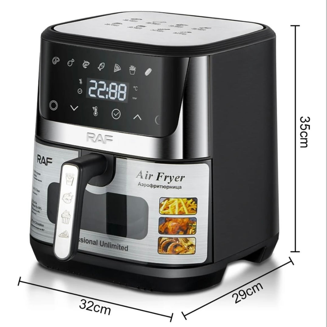 Raf Air Fryer Digital 1700 Wat 8 5 Liter Model R5351