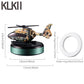 Solar Powered Helicopter Car Air Freshener  Rotating Aromatherapy Diffuser for Car, Home & Office
