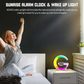 RGB  Wireless Charger Night Light Smart Light Sound machine G63