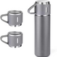 Thermos With Cups Double Wall Stainless Steel 500ml Vacuum Flask