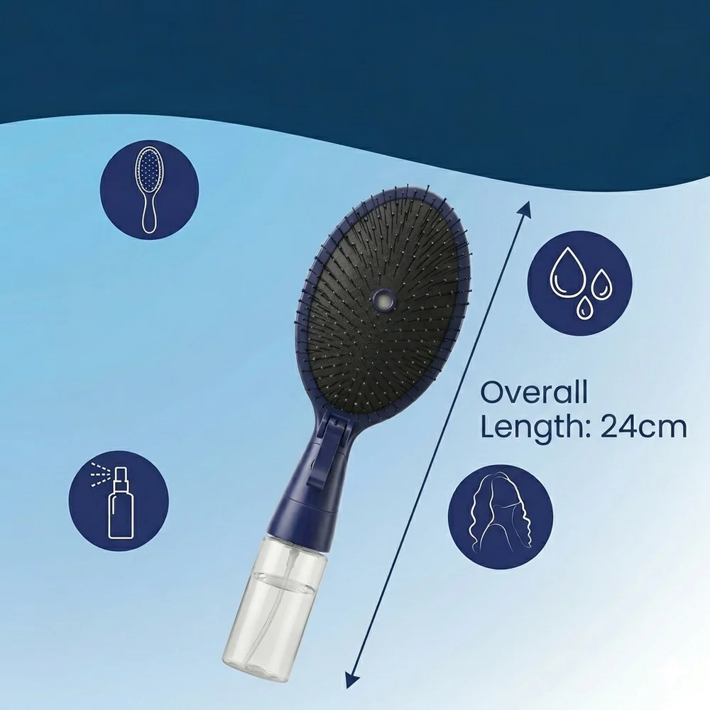 2-in-1 Spray Hair Brush