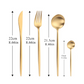 24-Piece Stainless Steel Cutlery Set
