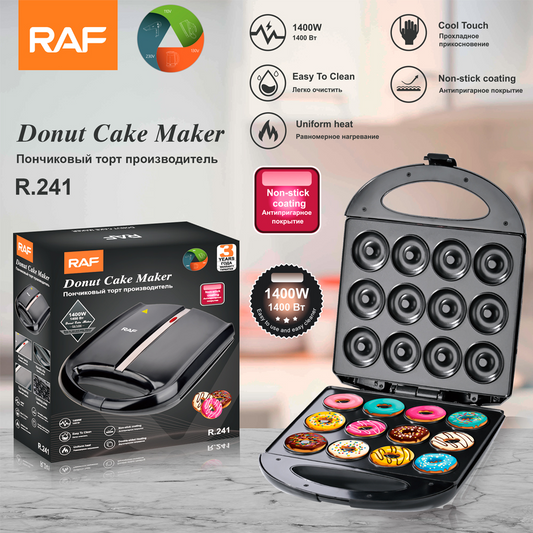 RAF Donut maker 12 Hole 1400W R241