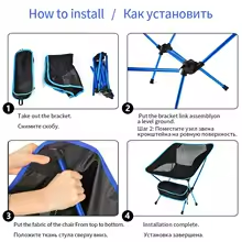 Folding Camping Chair – Portable Foldable Outdoor Seat