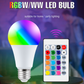 Color Changing RGB LED Bulb Lamp Light with Remote Control