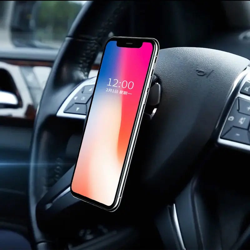 360 Degree Steering Wheel Phone Holder