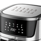 RAF Digital Air Fryer 9L – 1950W Power, 360° Hot Air Circulation, Touchscreen | Oil-Free Healthy Cooking, Stainless Steel R5395
