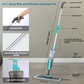2 in 1 Spray Mop Window Cleaning Tool Lazy Magic Mop with 410ml Water Tank