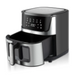 RAF Digital Air Fryer 9L – 1950W Power, 360° Hot Air Circulation, Touchscreen | Oil-Free Healthy Cooking, Stainless Steel R5395
