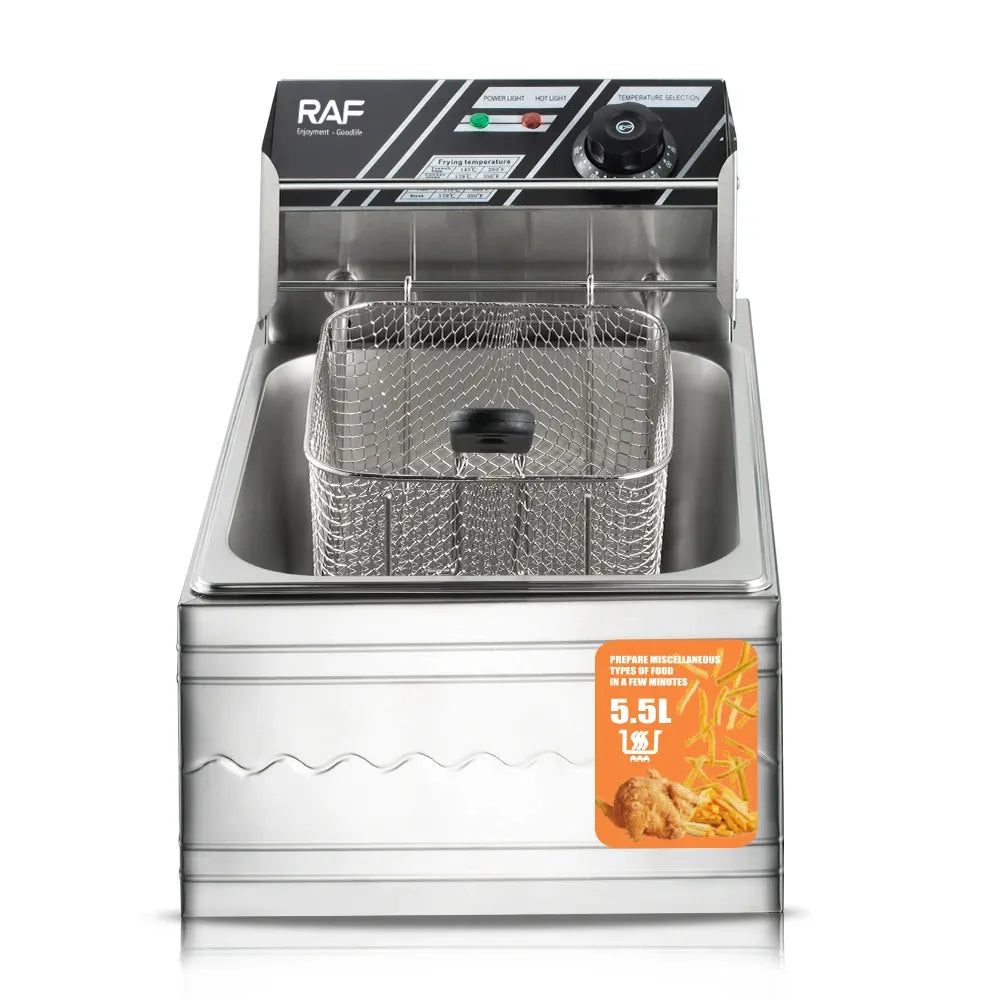 RAF Electric Deep Air Fryer 2500W 5.5L R5220