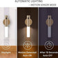 Rechargeable Led Light Motion Sensor Magnetic Wood Wall Light