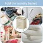 Foldable Rolling Laundry Basket