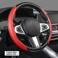 Car carbon fiber steering wheel cover non slip