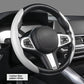 Car carbon fiber steering wheel cover non slip