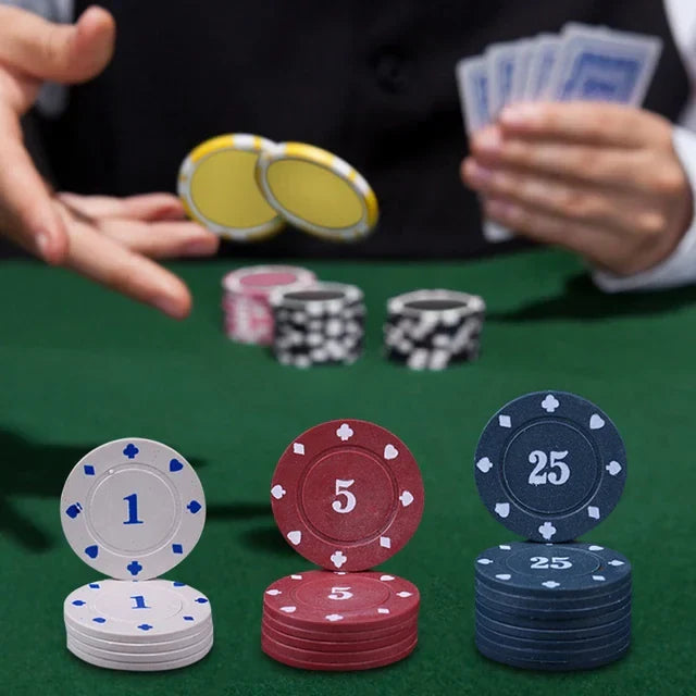 Texas hold’em poker set 200 pcs with mat