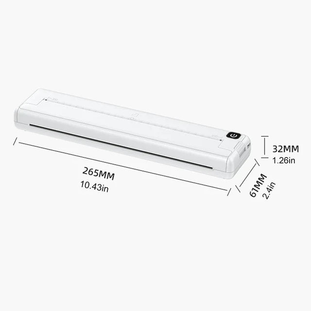 Portable Bluetooth Thermal Printer A4