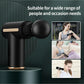 Rechargeable Mini Muscle Massage Gun With 6 Gears And 4 Massage Heads