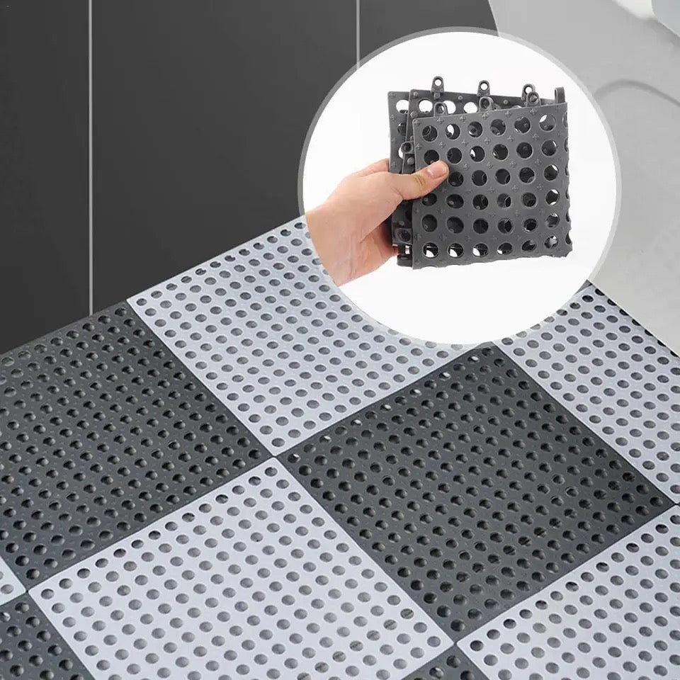 Bathroom Non Slip Mat Toilet Splicing Ground Mat