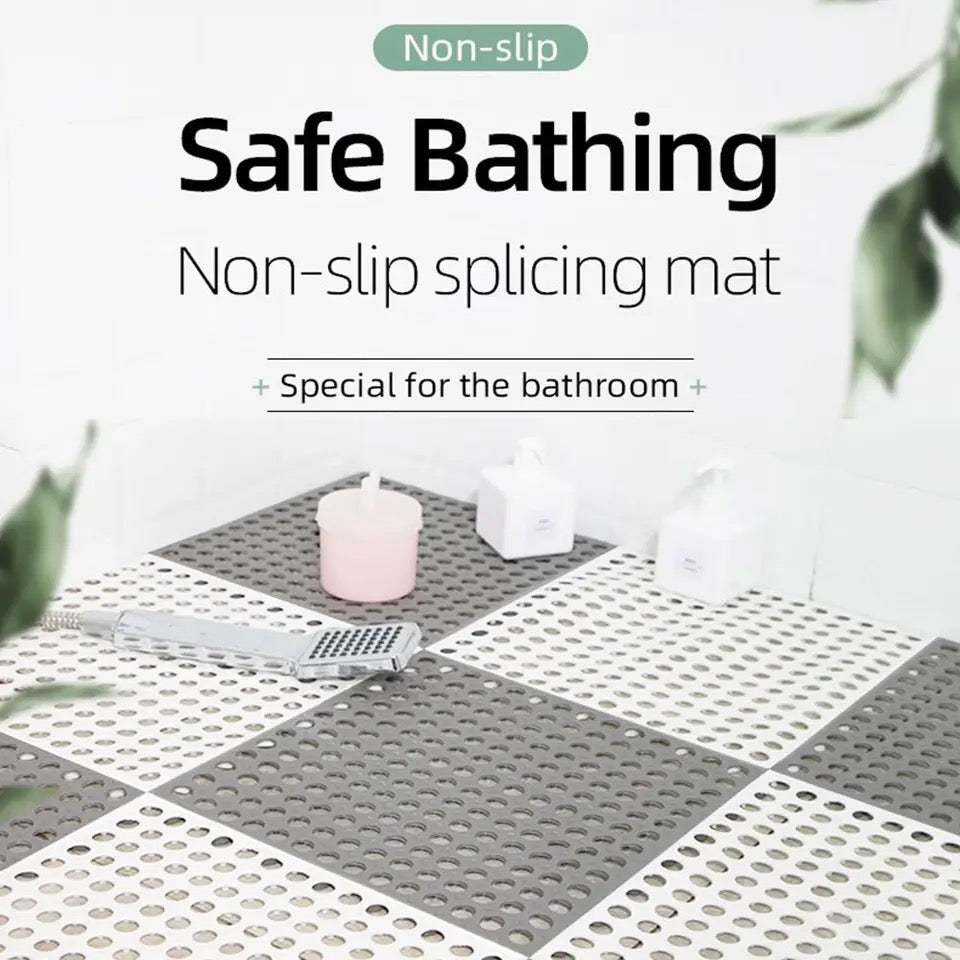 Bathroom Non Slip Mat Toilet Splicing Ground Mat