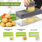 Multifunctional Vegetable Cutter Food Cutter Potato Cutter, Egg Separator Slicer