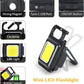 Mini Usb Rechargeable Keychain Flashlight