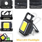 Mini Usb Rechargeable Keychain Flashlight