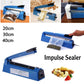 PFS-200 300mm IMPULSE SEALER PLASTIC BAG PACKAGING SEALER