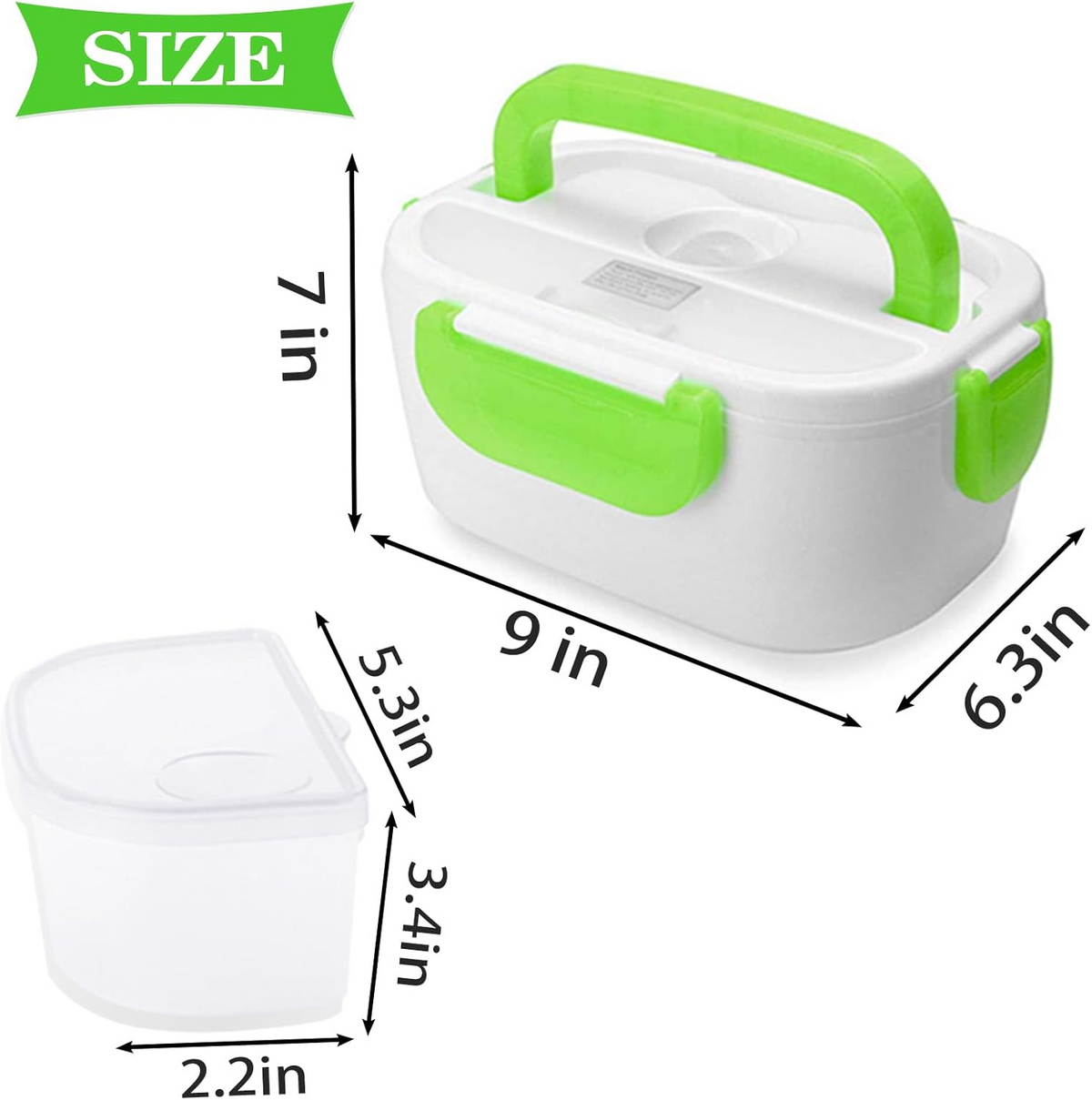 Electric Lunch Box – Portable Food Warmer for Work & Travel