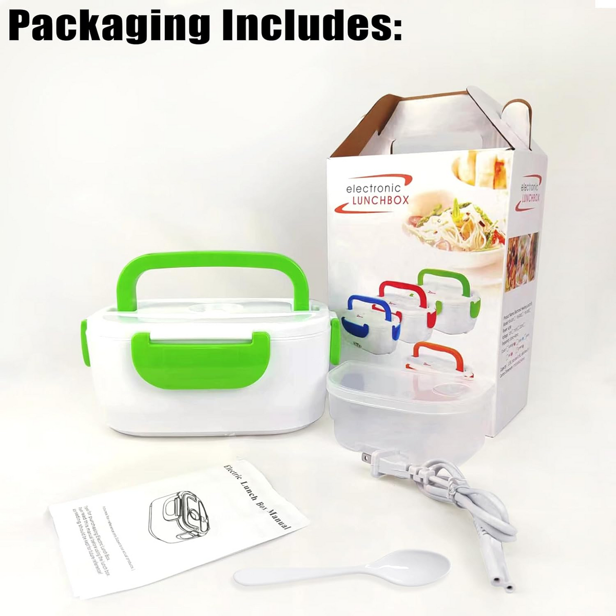 Electric Lunch Box – Portable Food Warmer for Work & Travel