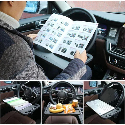 Food Steering Wheel Tray Holder