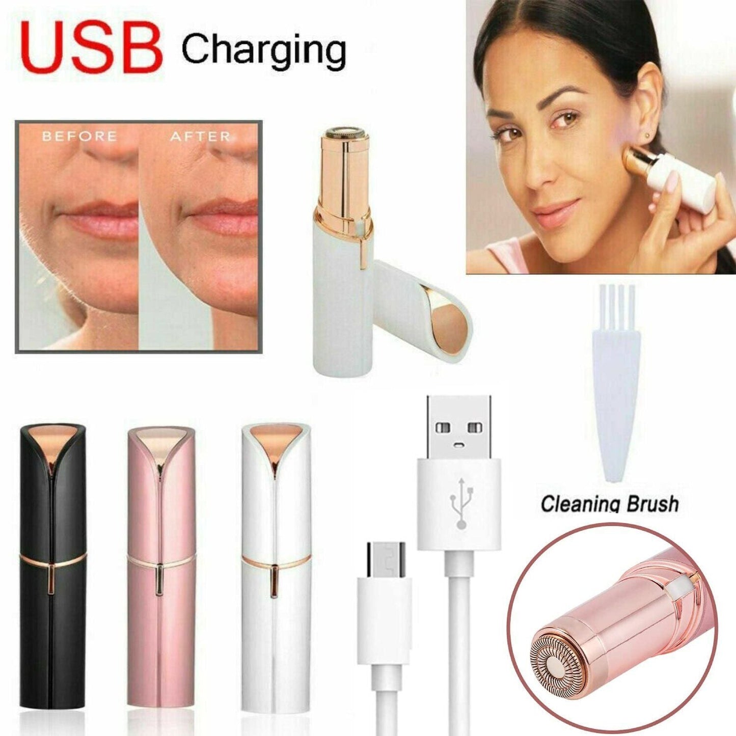New Flawlbss Facial Hair Remover