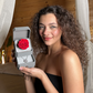 Luxurious Jewelry Box With Eternal Flower Rose + Magnetic Four Heart Necklace