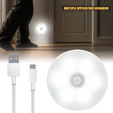 LED Night Light Lamp Rechargeable