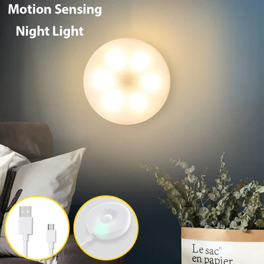 LED Night Light Lamp Rechargeable