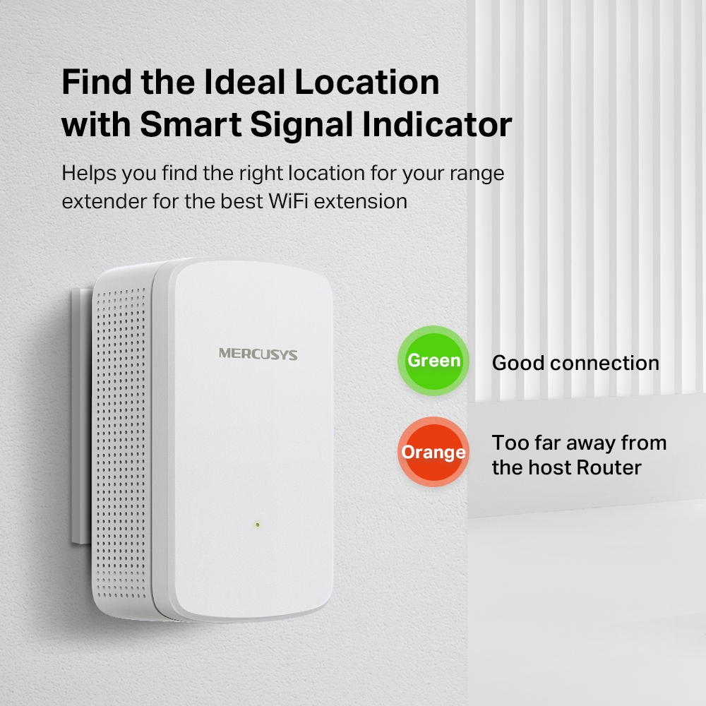 MERCUSYS ME10 Wireless Wifi Repeater Network Extension 300Mbps