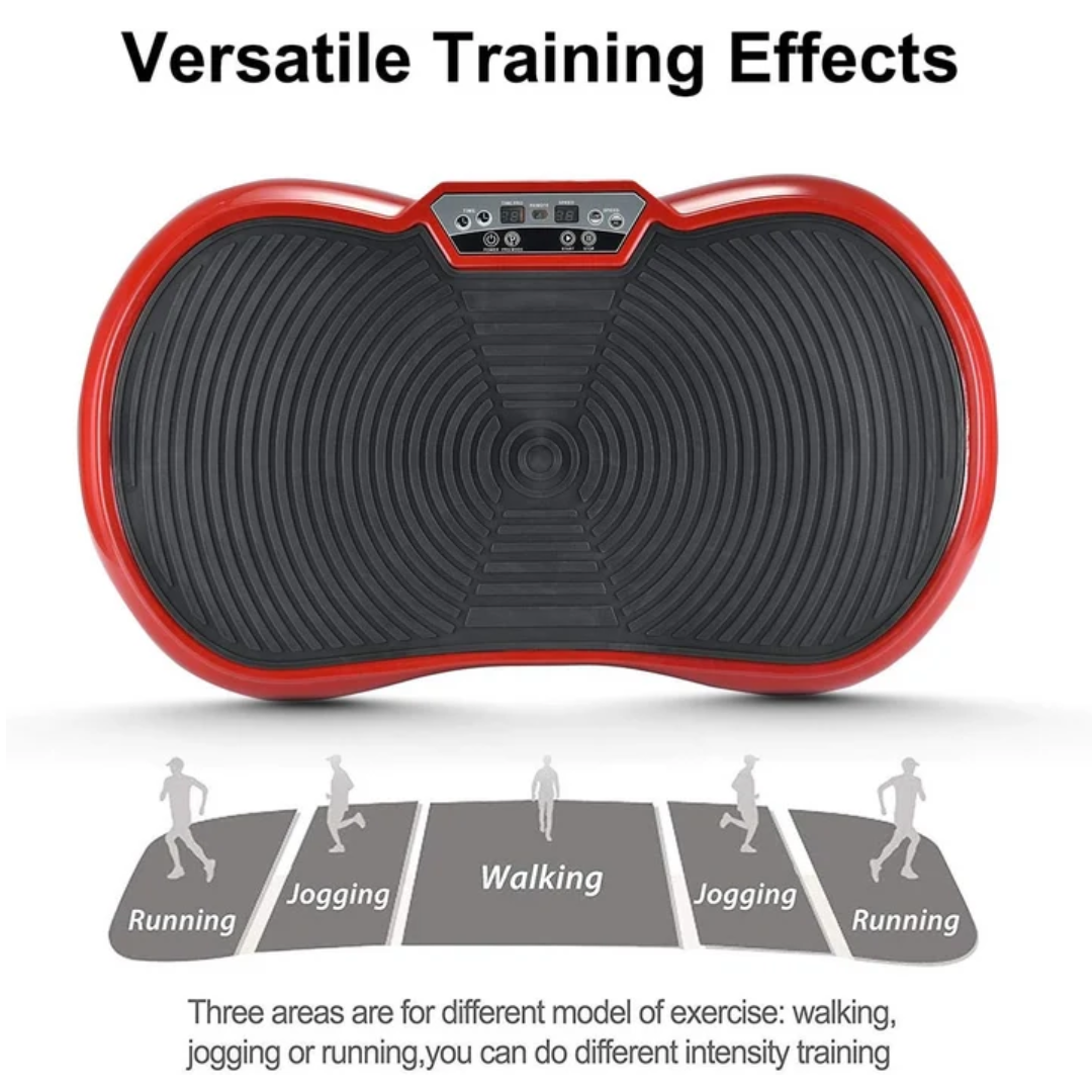 Whole Body Vibration Plate Machine With Remote Control and Resistance Bands