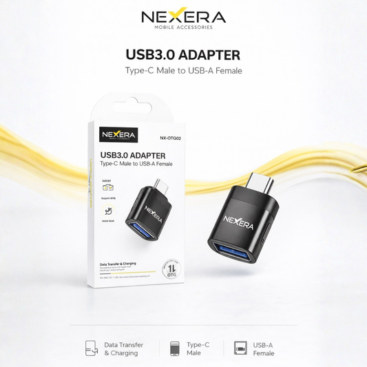 NEXERA Type-C to USB OTG Adapter