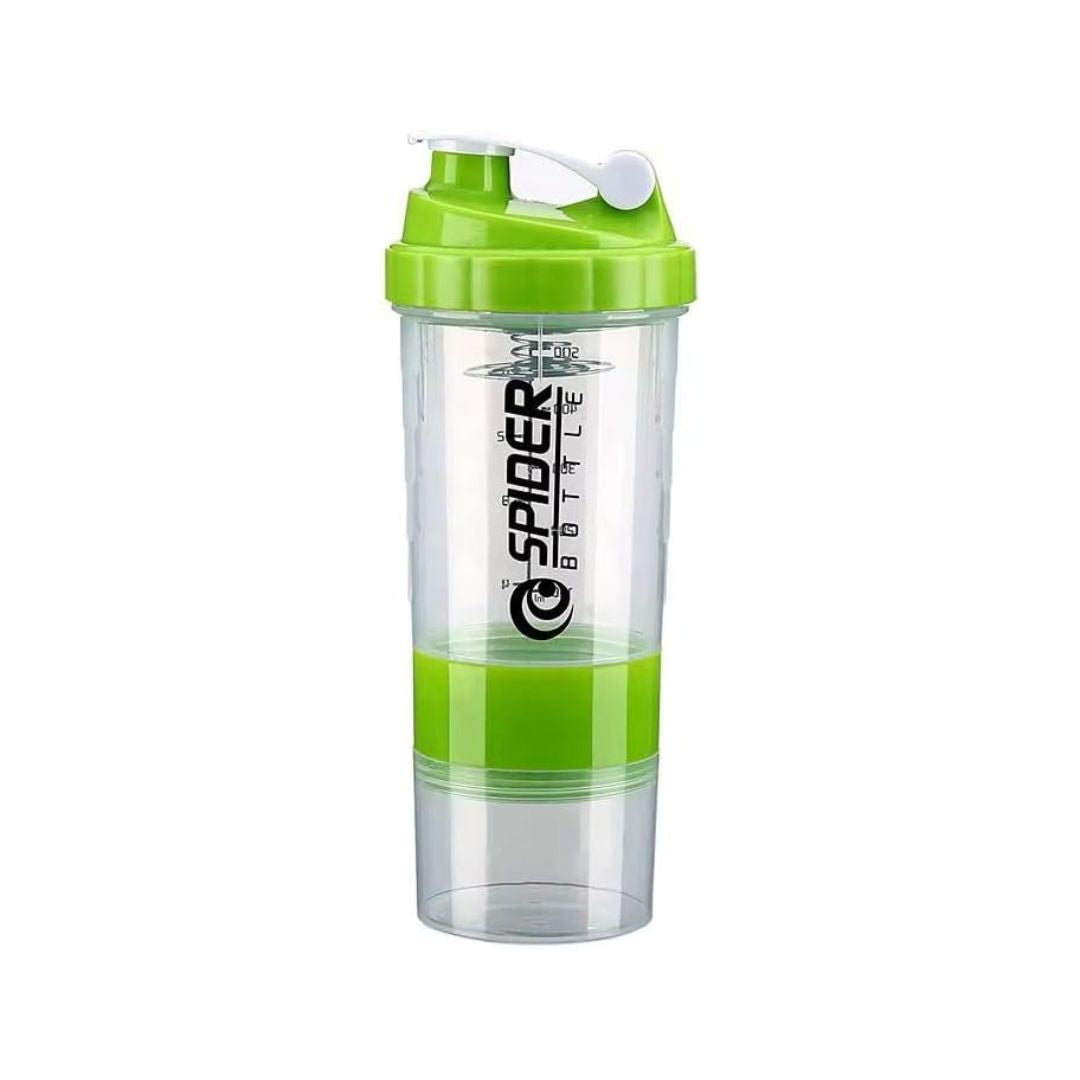 3 In 1 Spider Shaker Bottle 500ml Random Color