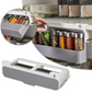 Under Shelf Pull-Out Spice Rack