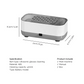 Ultrasonic Jewelry & Eyeglass Cleaner – High-Frequency Cleaning Bath for Jewelry, Makeup Brushes